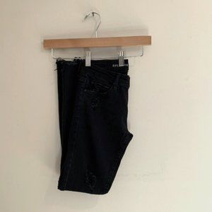 Articles of Society Distressed Black Jean